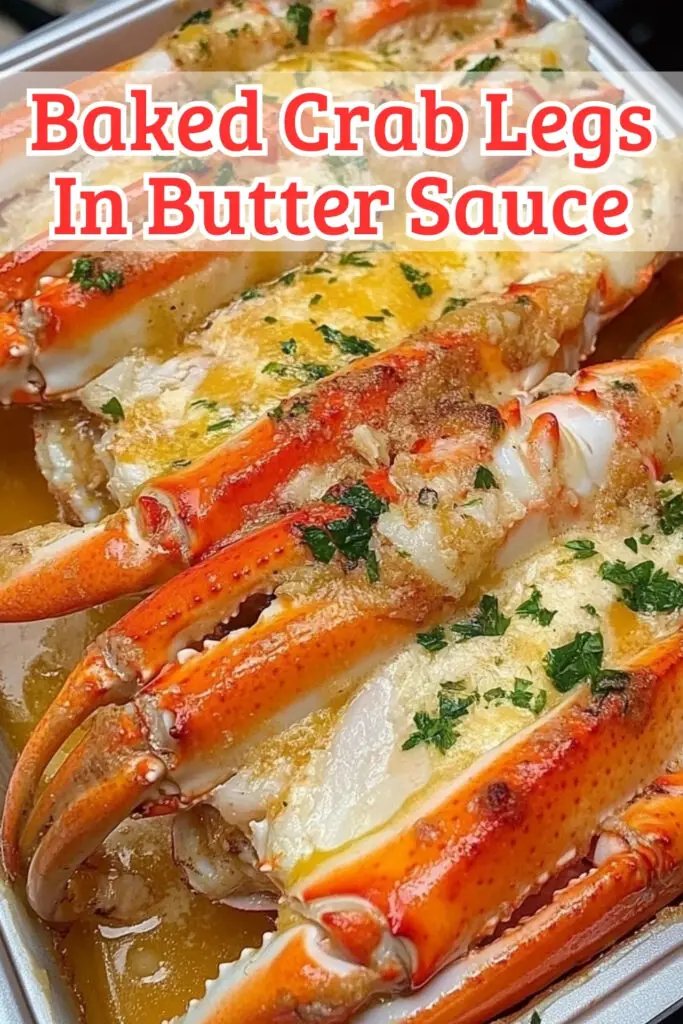 Indulge in the ultimate seafood delight with our Easy Baked Crab Legs in Garlic Butter Sauce Recipe! This simple yet flavorful dish is perfect for special occasions or a cozy night in. The succulent crab legs are bathed in a rich garlic butter sauce, making them irresistible. Not only is this recipe easy to follow, but it's also a crowd-pleaser that will wow your family and friends. Try it tonight and dive into a delicious experience! Don’t forget to save this pin for your next dinner inspiration!