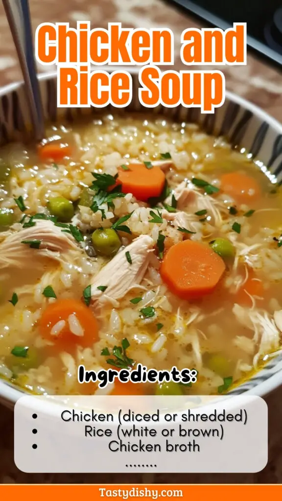 Warm up your chilly evenings with this Comforting Chicken and Rice Soup! Made with wholesome ingredients, it’s a fulfilling meal that’s ready in just over 30 minutes. Perfect for busy nights, this soup will nourish your body and soul. Don’t forget to save this pin for your next cozy dinner!