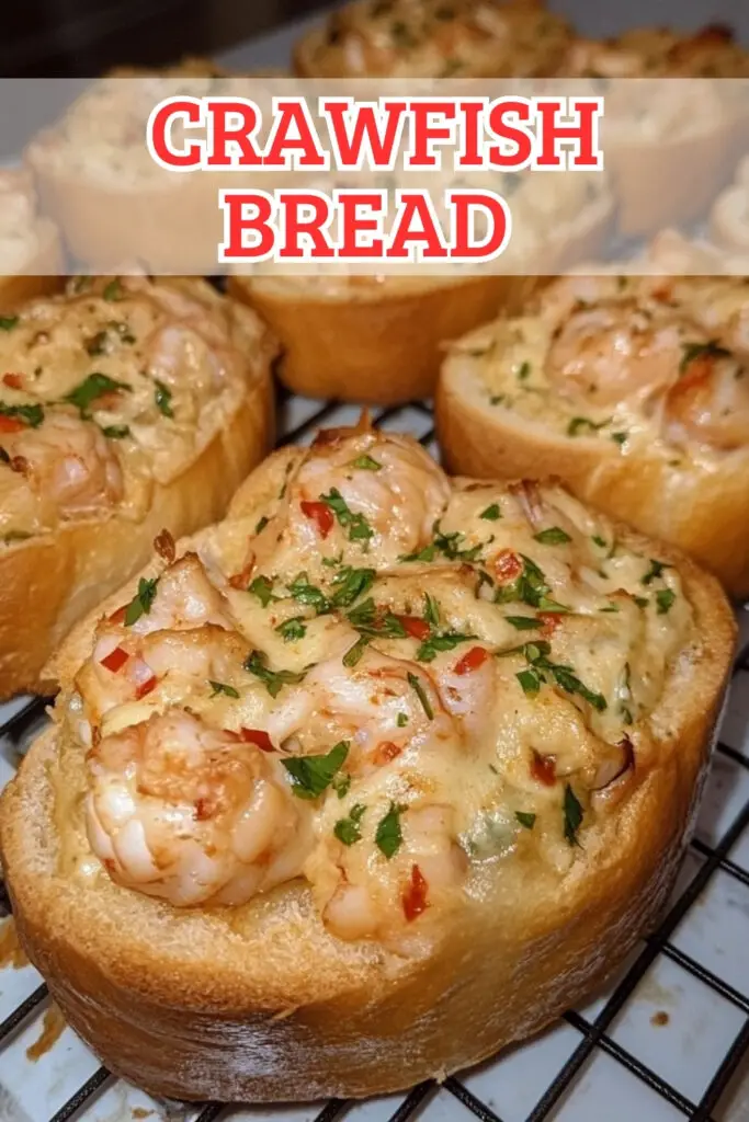 Dive into the flavors of the South with this Delicious Crawfish Bread Recipe! Perfect as a quick and easy appetizer, this dish combines creamy, cheesy goodness with the unique taste of crawfish. It’s a crowd-pleaser for parties and gatherings! Not only is it simple to make, but it’s also a delightful way to impress your guests with authentic Louisiana flair. Save this pin and try out this savory treat today—your taste buds will thank you!