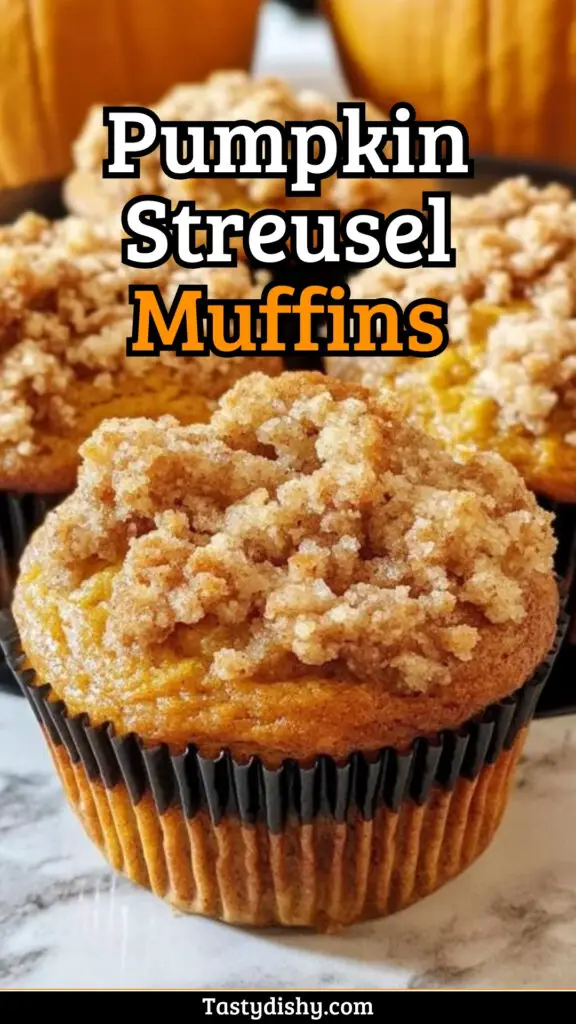 Indulge in the flavors of fall with these delightful Pumpkin Streusel Muffins! This easy recipe combines the warm spices of cinnamon and nutmeg with a sweet streusel topping, making for the perfect cozy treat. These muffins are not only delicious but also ideal for breakfast or a snack. Try them warm with a hint of butter! Save this pin for later and enjoy the ultimate fall baking experience with your loved ones!