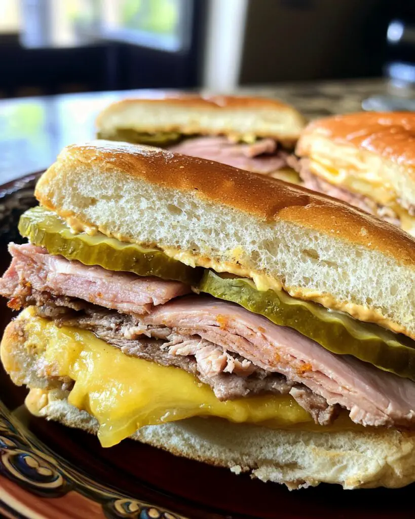 Slow Cooker Cuban Sandwiches