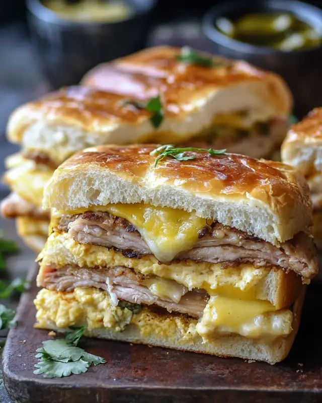 Dive into the world of flavors with these Irresistible Slow Cooker Cuban Sandwiches! Perfect for a healthy, high-protein dinner, this recipe features succulent seasoned pork simmered in zesty citrus juices and spices, delivering a delightful taste in every bite. Ideal for busy weeknights, this easy-to-make dish is sure to impress your family or guests. Don’t miss out on this mouthwatering experience—save this pin and try the recipe today!