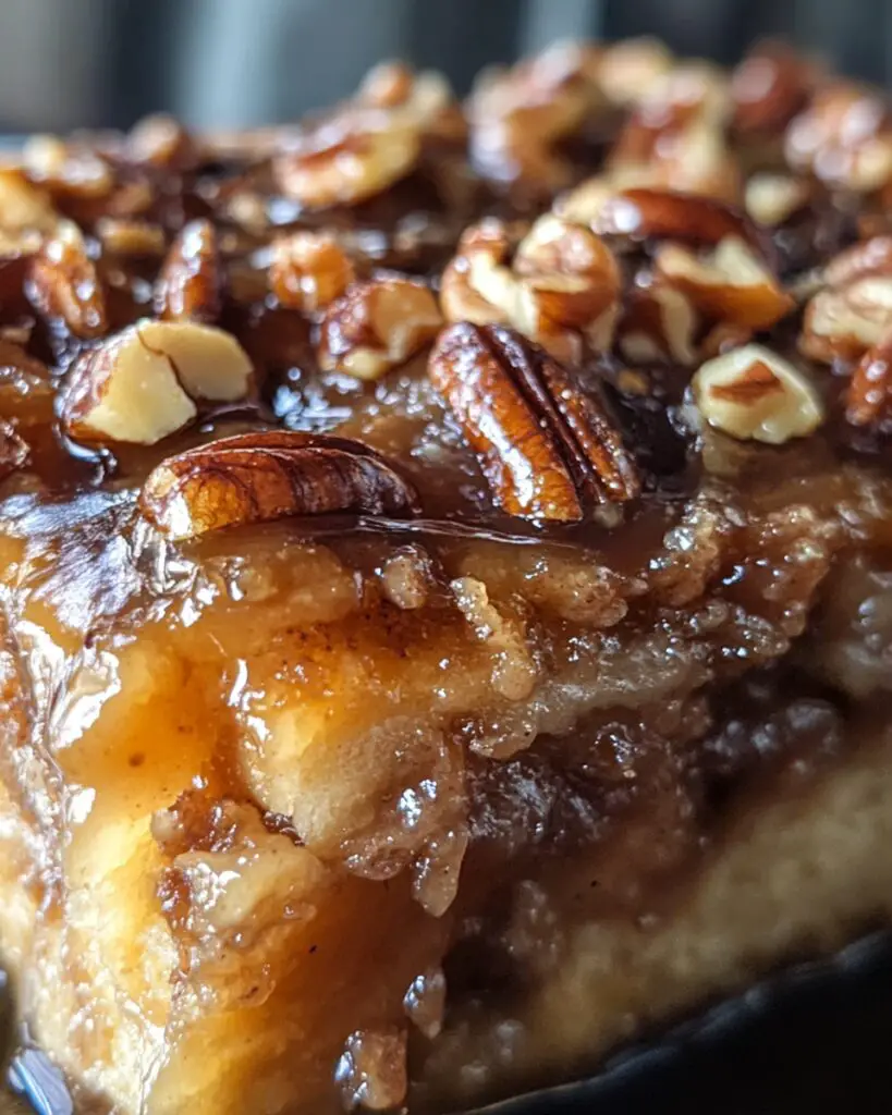 Maple Pecan Sticky Bun Casserole