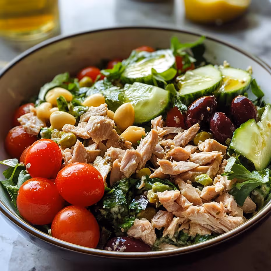 Mediterranean Tuna Salad