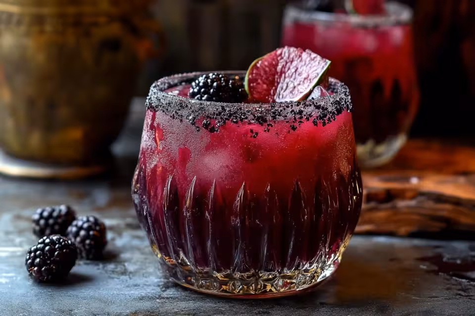 Enjoy a refreshing Quick & Easy Blackberry Margarita Smash! This simple cocktail recipe combines ripe blackberries, zesty lime, and smooth tequila for a delicious drink. Perfect for summer parties or a cozy night in, it's a bright way to cool down. Cheers!