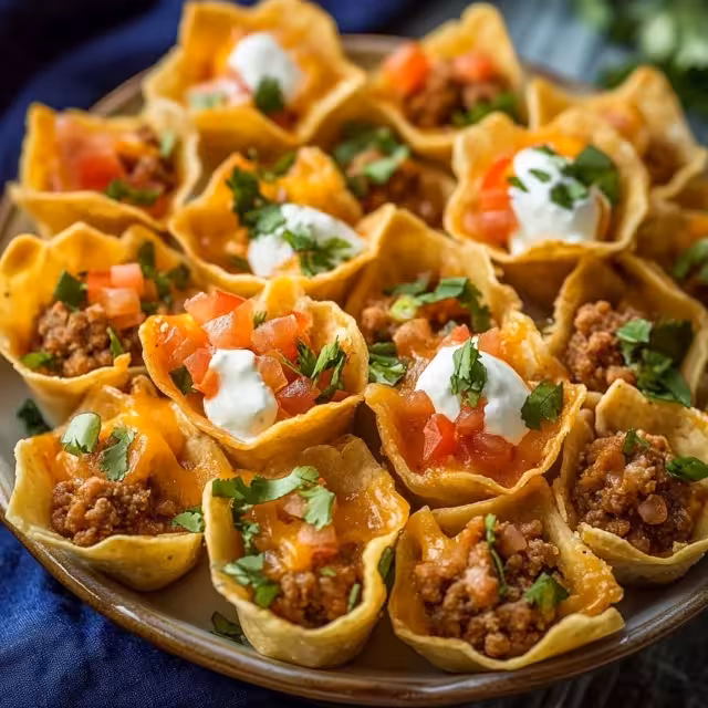 Spice up your snack time with these delicious Taco Ranch Bites! Perfect for parties or a fun family treat, these mini bites are bursting with flavor and packed with protein. Made with simple ingredients, they’re easy to prepare and perfect for any occasion. Don’t miss out on trying this tasty recipe! Save this pin and make Taco Ranch Bites today!