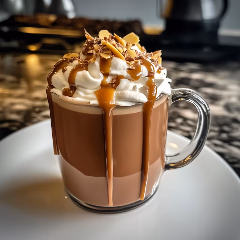 Warm up with this easy 4 Ingredient Peanut Butter Hot Chocolate! Rich chocolate meets creamy peanut butter for a comforting drink. Perfect for chilly nights or a sweet treat, this delicious recipe is quick to make and sure to please everyone. Add marshmallows for extra fun!