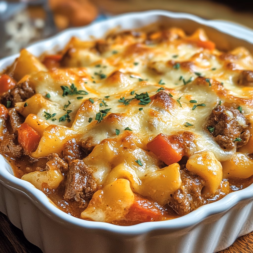 Savor the hearty goodness of Beef Lombardi Casserole! This easy recipe features layers of delicious beef, pasta, and savory sauce, baked to perfection. It's a comforting meal the whole family will love! Perfect for busy weeknights or special gatherings. Get ready for a warm, filling dish everyone will ask for again!