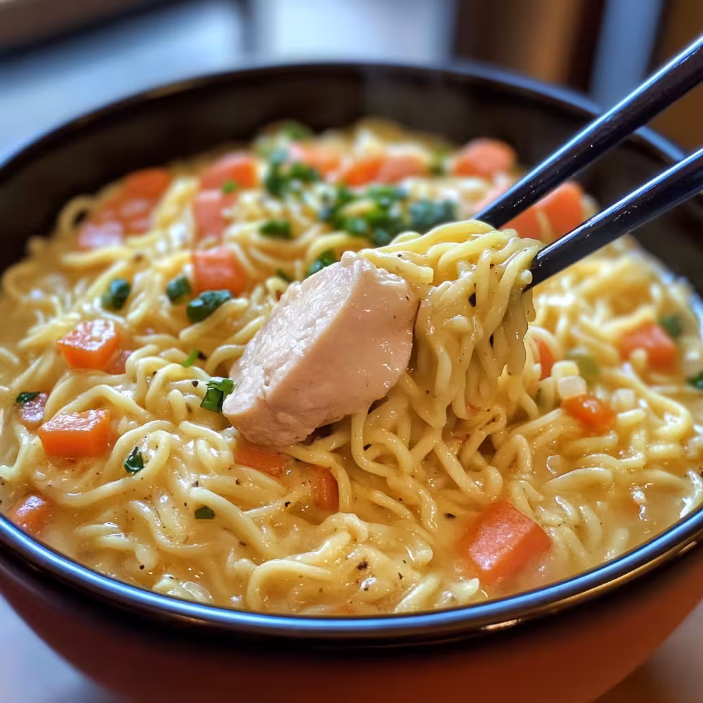 Enjoy a cozy meal with this delicious Crack Chicken and Noodles recipe! It's easy to make with tender chicken, rich cream cheese, and hearty noodles. This comfort food is perfect for family dinners and will have everyone asking for seconds. Ideal for busy weeknights!