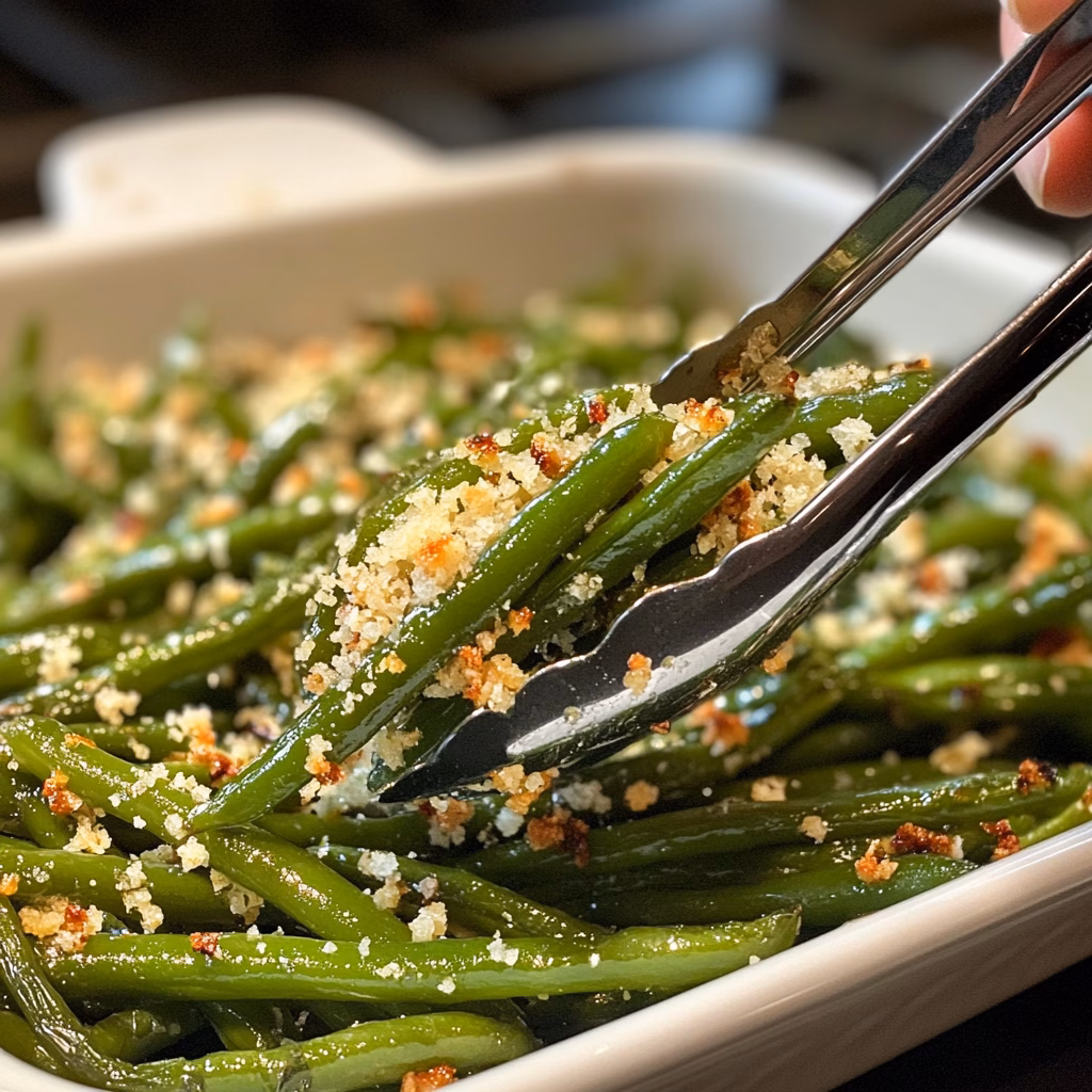 Enjoy the delicious crunch of Roasted Parmesan Green Beans! This simple and healthy recipe brings out the best in green beans with a crispy, cheesy finish. Perfect as a side dish for dinner or a tasty snack. Quick to make and full of flavor, this dish is a must-try for veggie lovers!