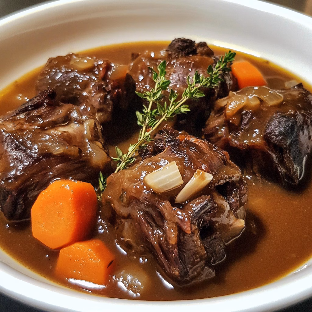 Savor the rich flavors of Simple Stovetop Oxtails with this easy-to-follow recipe. Perfectly braised and tender, these oxtails are a comforting dish for any occasion. Serve it with rice or mashed potatoes for a hearty meal that's sure to impress your family and friends! Perfect for comfort food lovers!