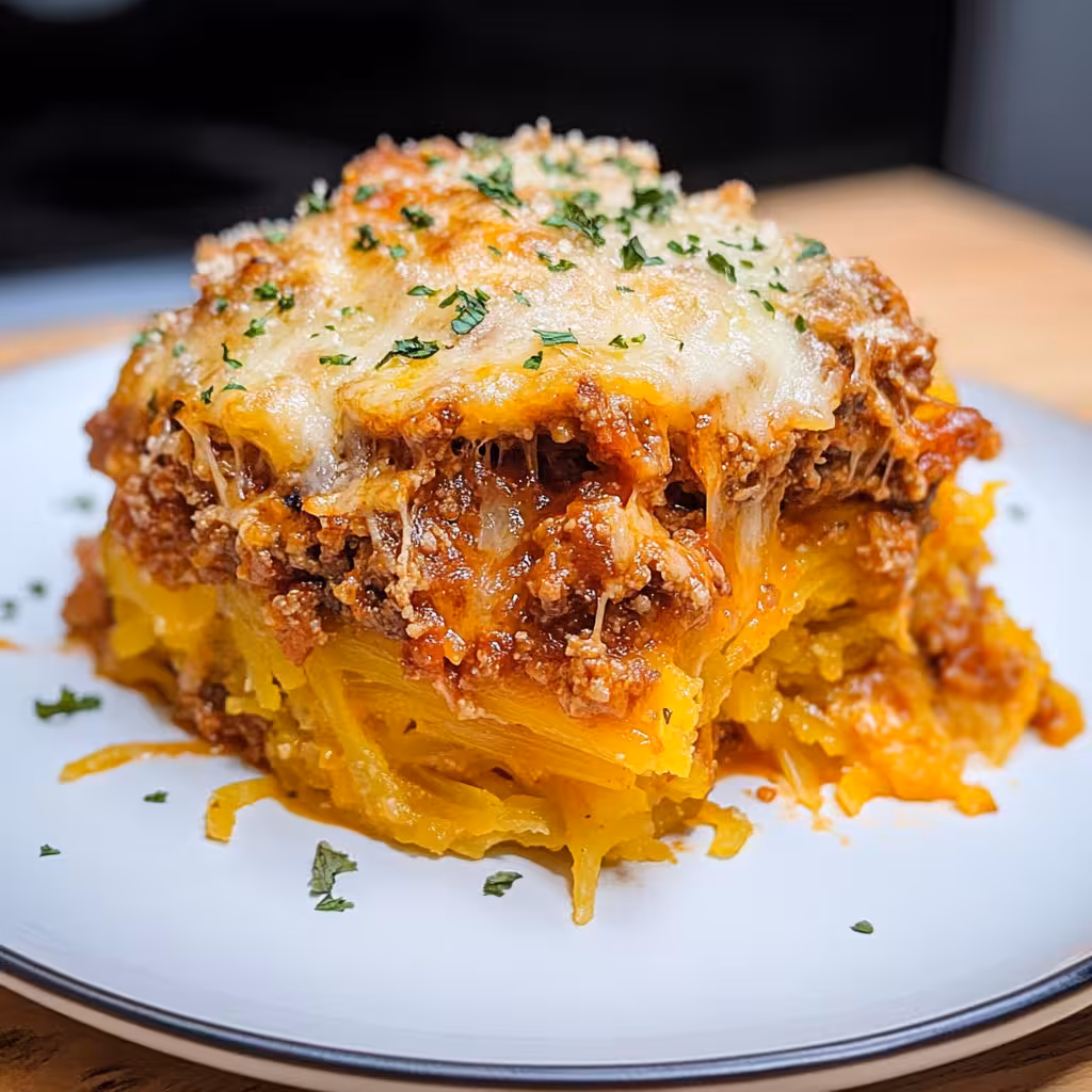 Spaghetti Squash Lasagna Casserole