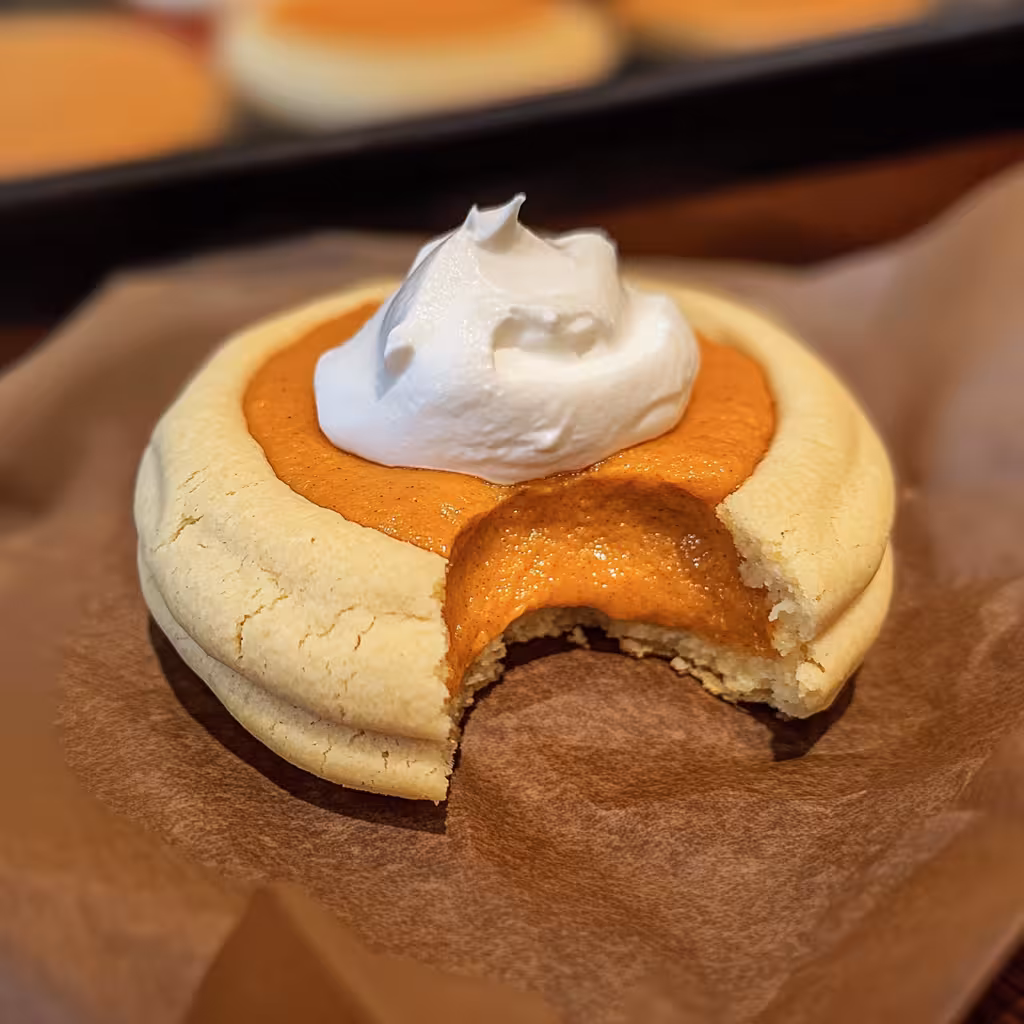 Enjoy the warmth of fall with these delicious Crumbl Pumpkin Pie Cookies! This easy recipe brings together the classic flavors of pumpkin pie in a soft, chewy cookie. Perfect for Thanksgiving gatherings or a cozy dessert at home. These cookies are sure to impress your family and friends! Bake some today for a sweet treat!