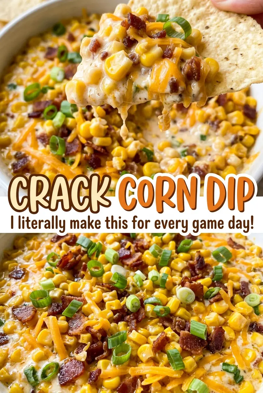 Crack Corn Dip cheesy savory