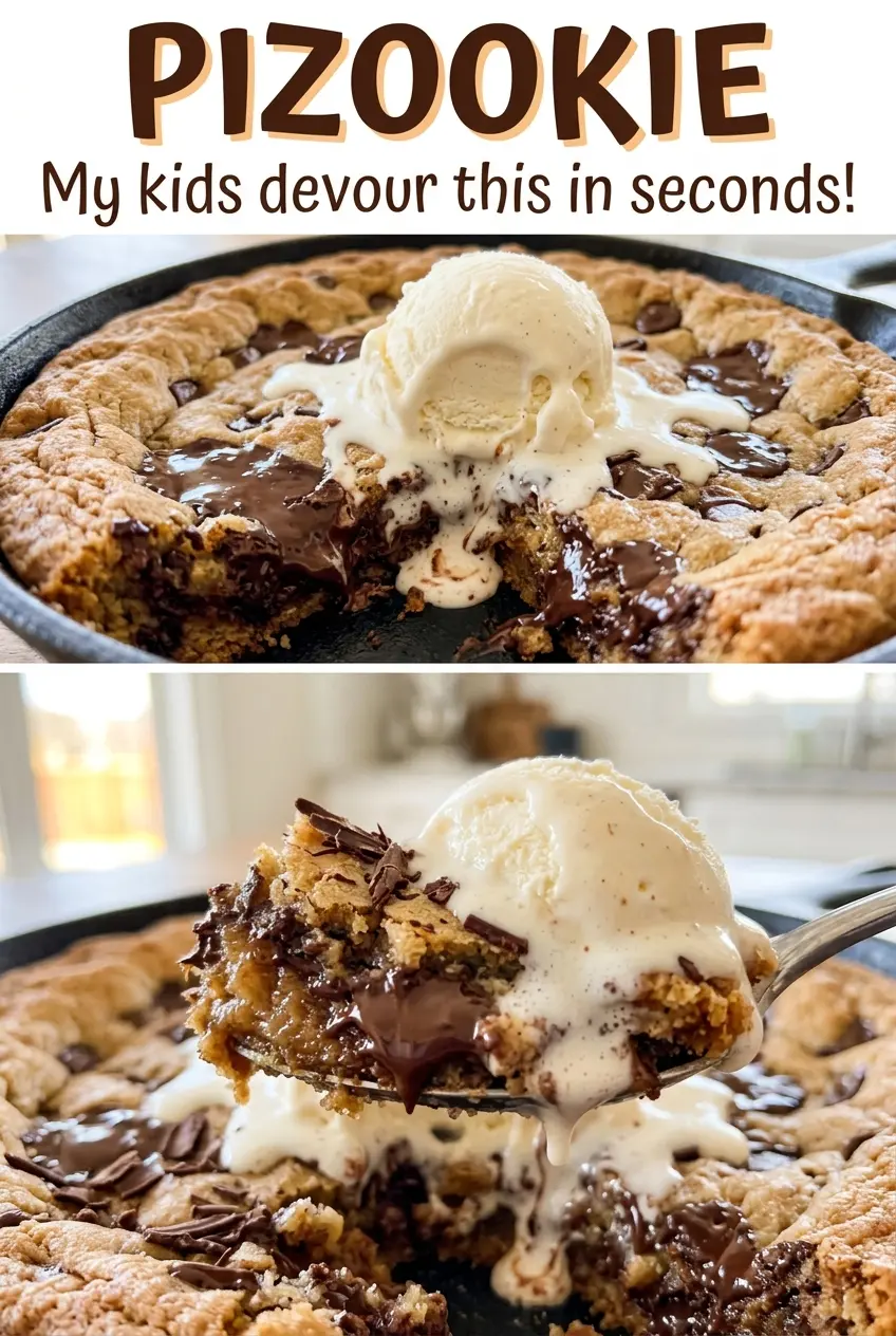 Pizookie golden skillet cookie