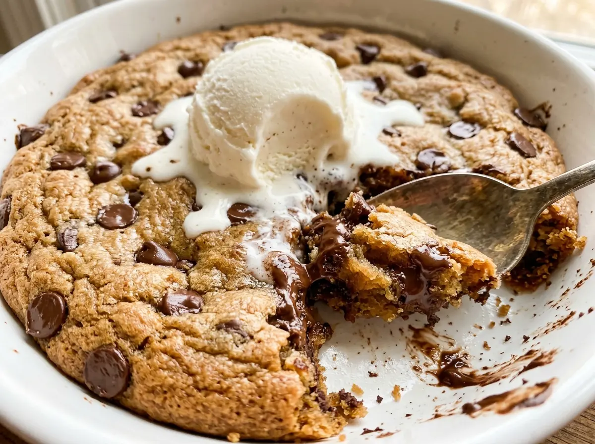 Pizookie warm chocolate cookie