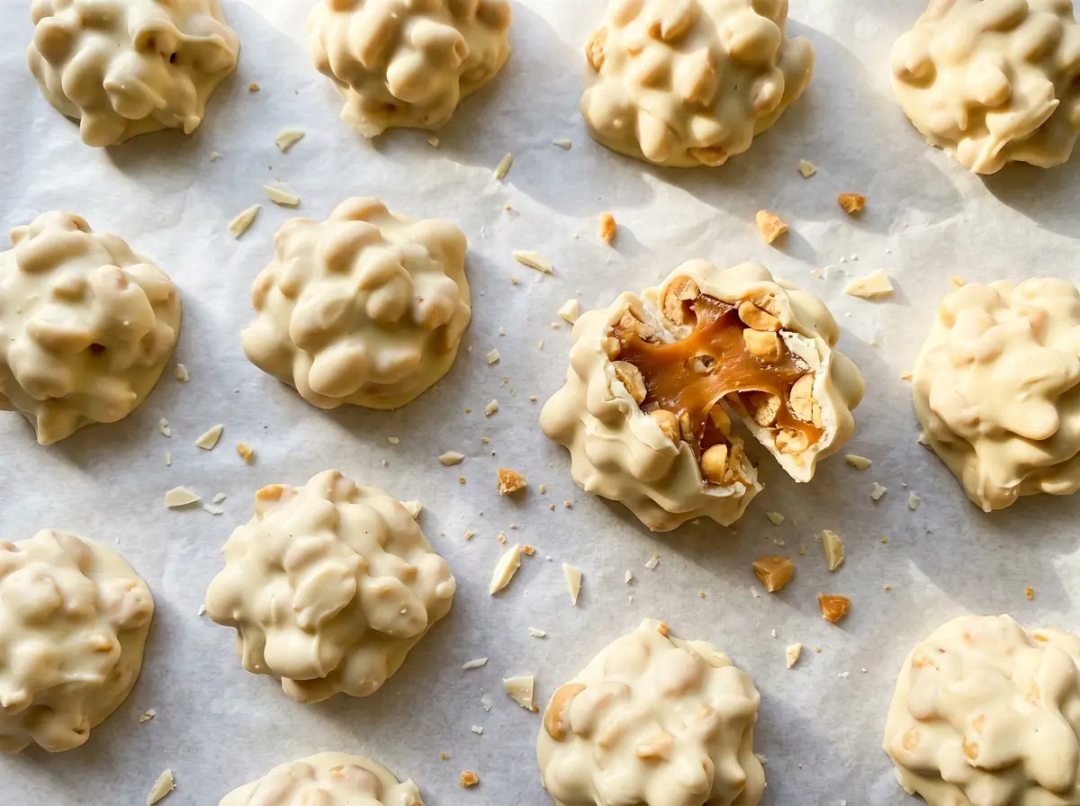 Polar Bear Paws Candy caramel peanut clusters