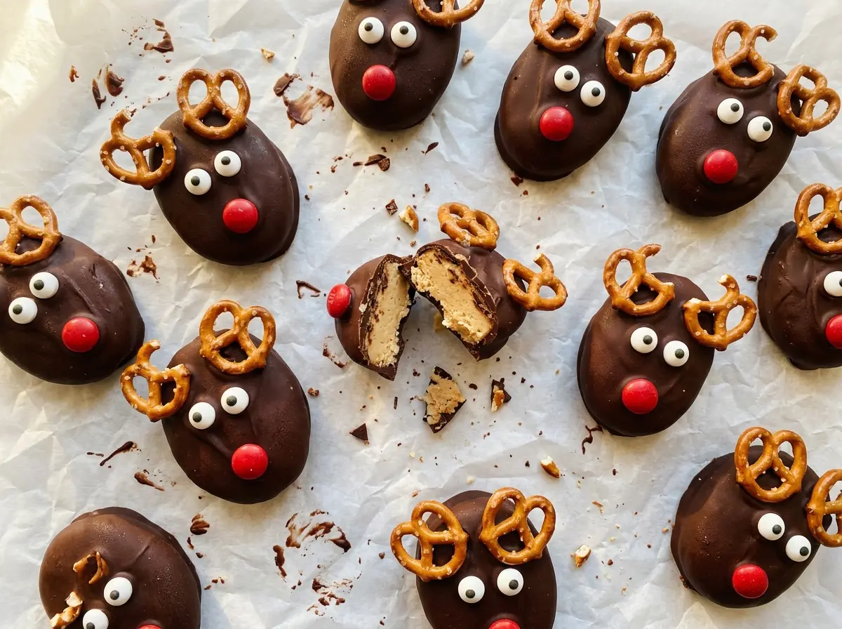 Reindeer Treats chocolate antlers