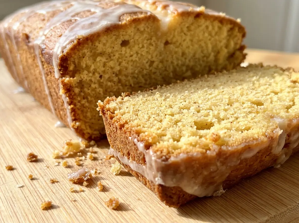 Sweet Eggnog Bread golden tender crumb